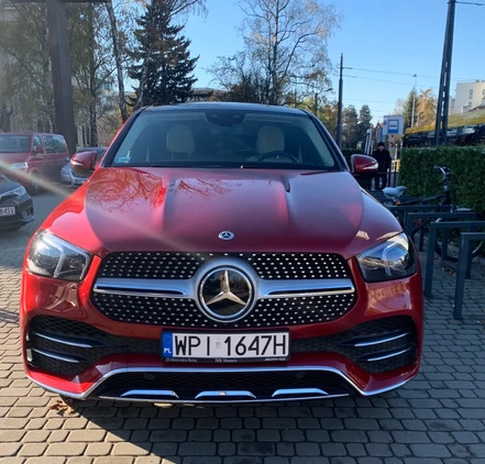 Mercedes-Benz GLE cena 362671 przebieg: 34500, rok produkcji 2021 z Warszawa małe 352